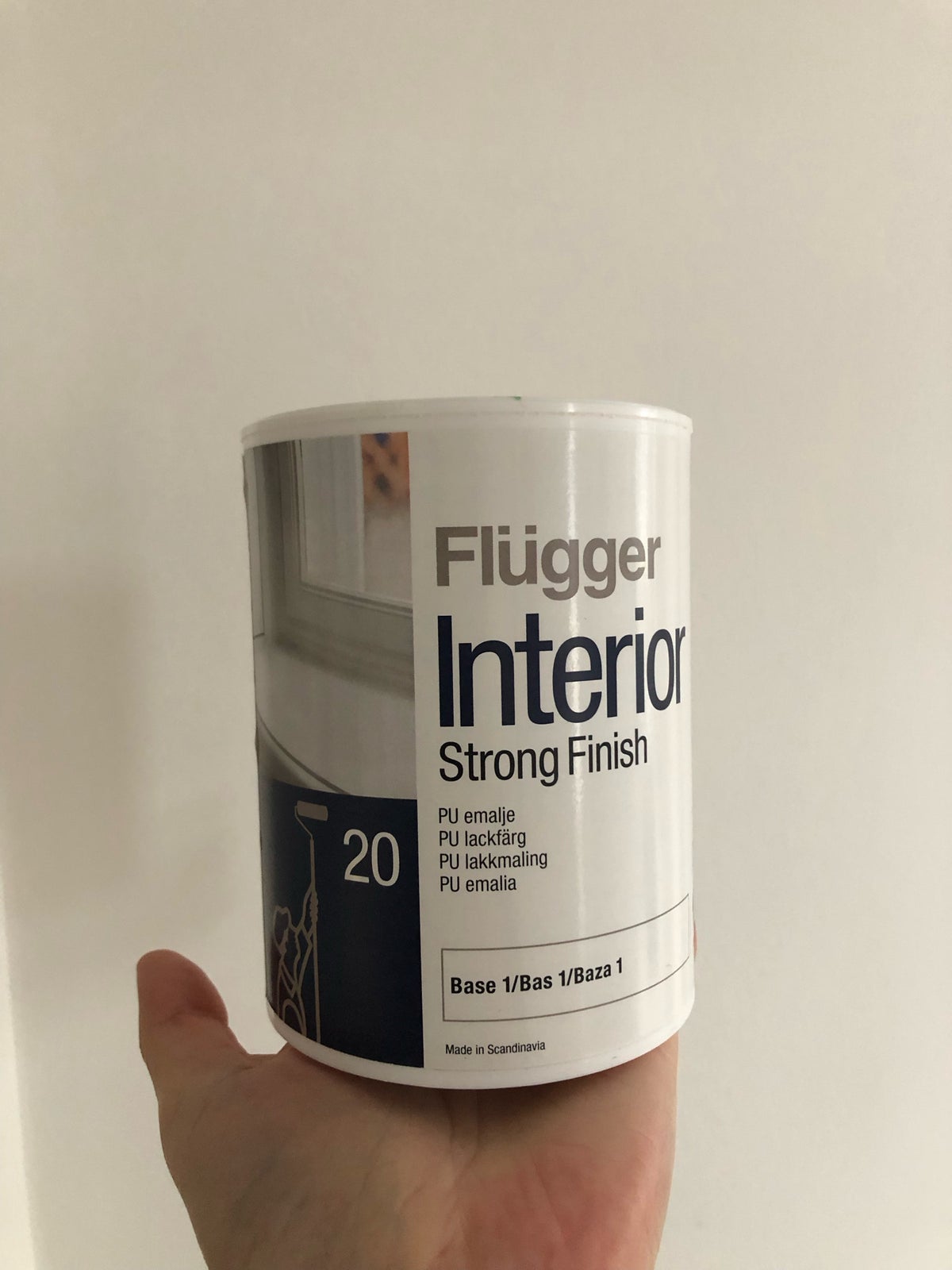 Interior maling , Flügger, 0,7 liter