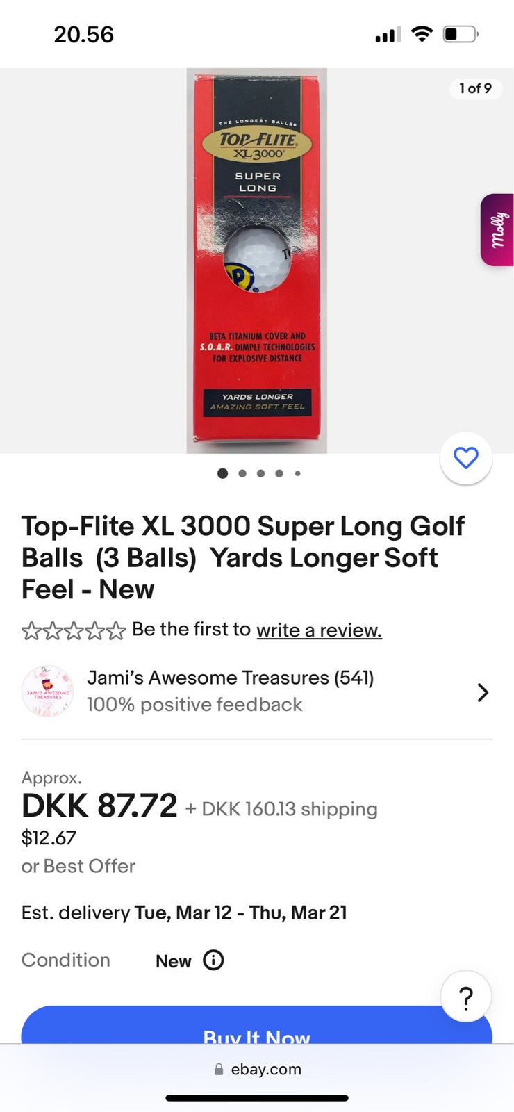 Andet golfsæt, Top Flite XL 3000