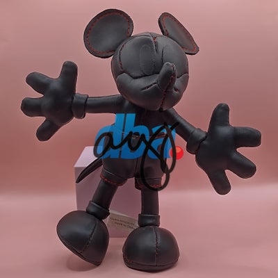 Andre samleobjekter, Mickey Mouse Disney Antique Doll Kunstlæder Bamse, Pris for varen inkl. fragtom