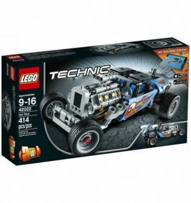 Lego Technic, 42022 - Hot Rod, LEGO Technic 42022 - Hot Rod sælges. Uåbnet.
Afhentes i Rødovre eller