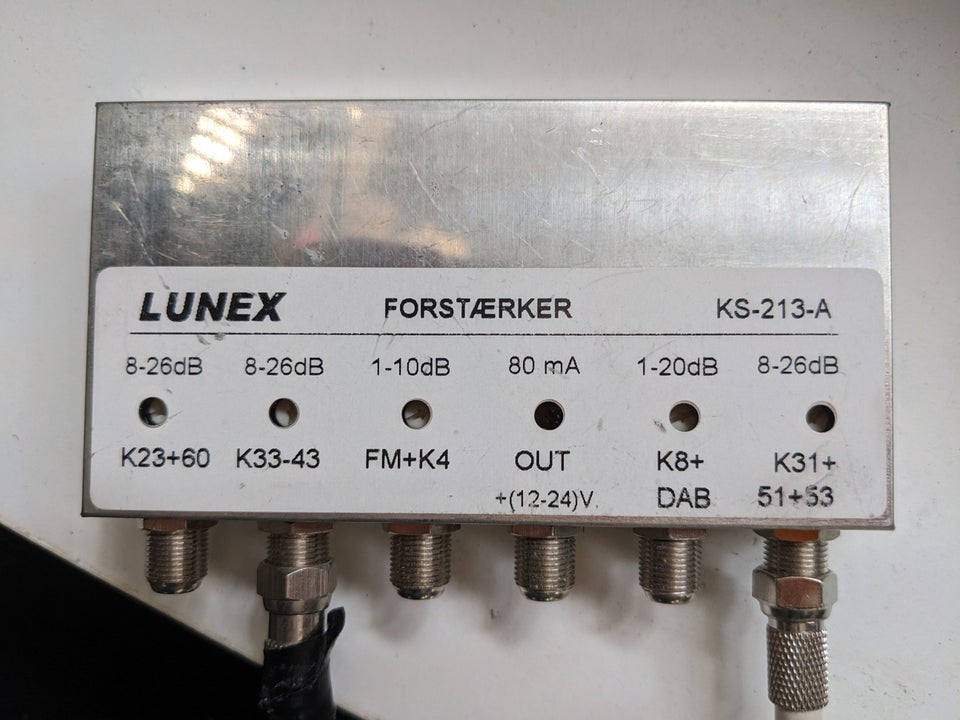 Forstærker, Lunex, KS-213-A