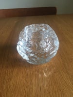 Glas, Fyrfadstage, Kosta Boda Snowball