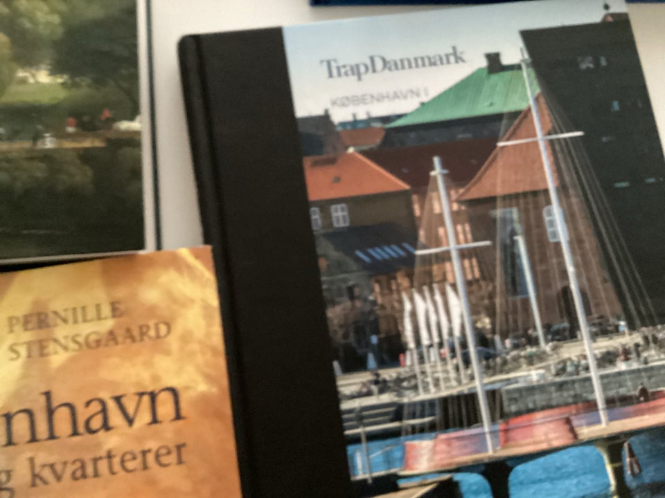 Fire bøger om København. Som nye, Se fotos., emne: kunst og