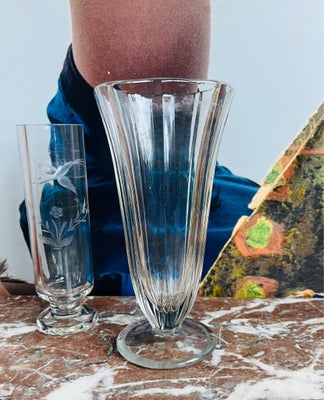 Glas, Vase, Vintage