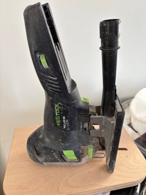 Stiksav, Festool PSC 420, Brugt stand. Men virker som den skal. 
Uden tilbehør. 