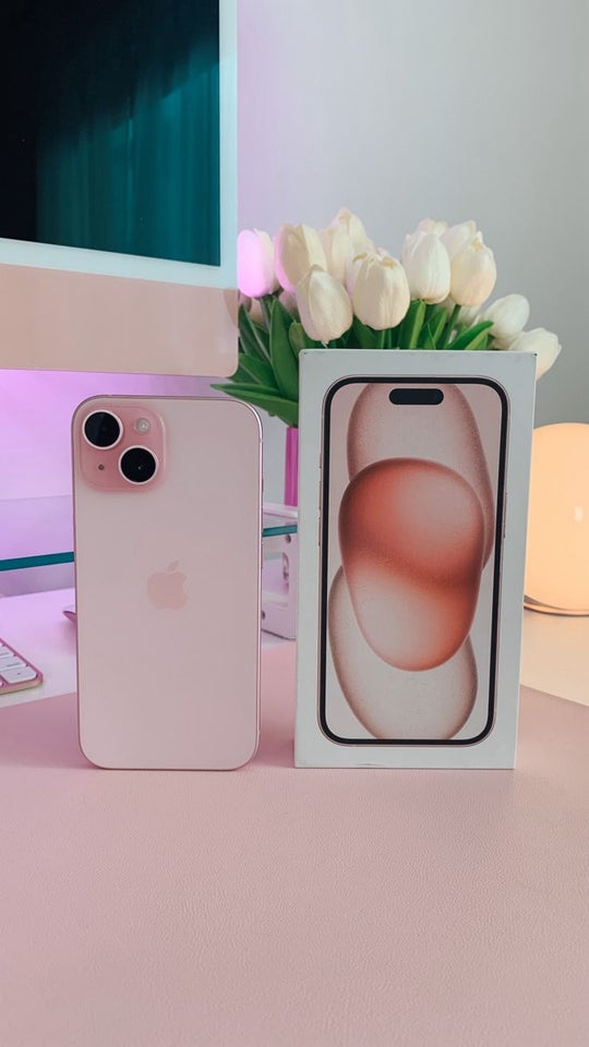 iPhone 15, 128 GB, pink