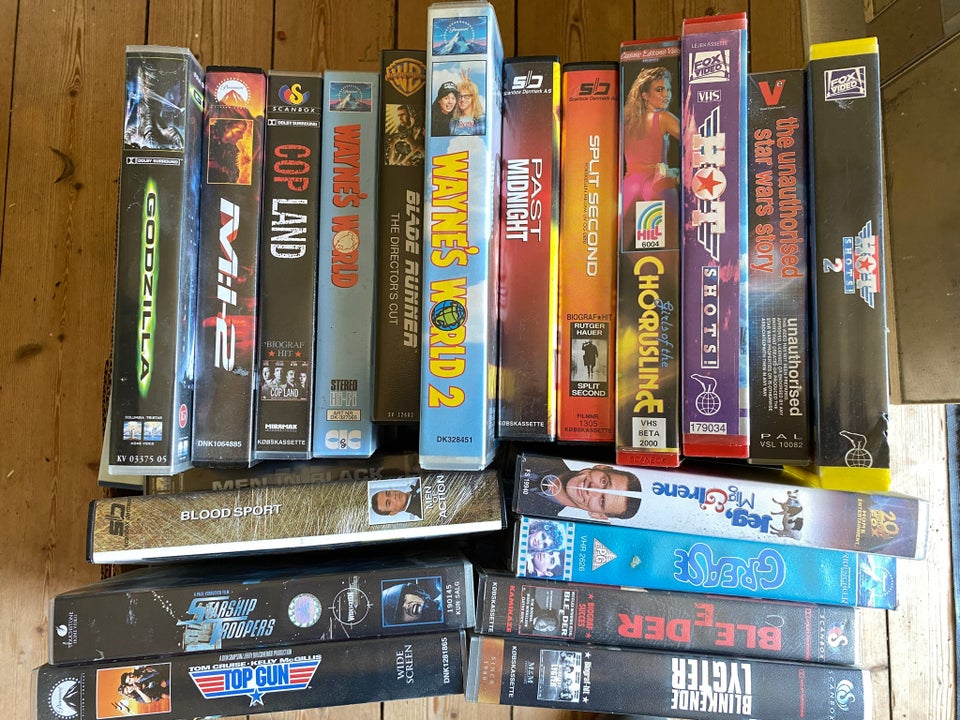 Anden genre, Blandede VHS film
