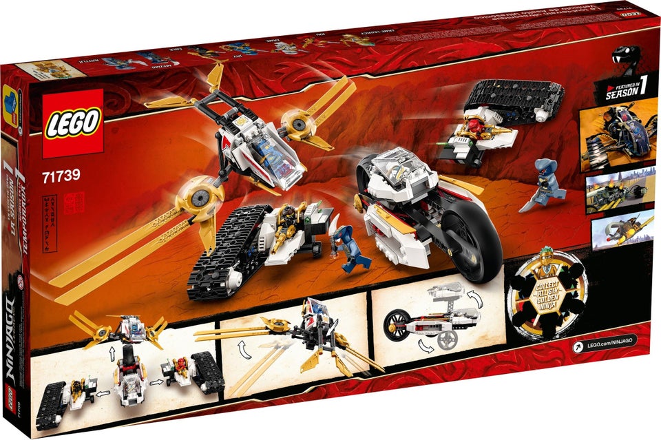 Lego Ninjago, 71739 Ultra Sonic Raider UÅBNET