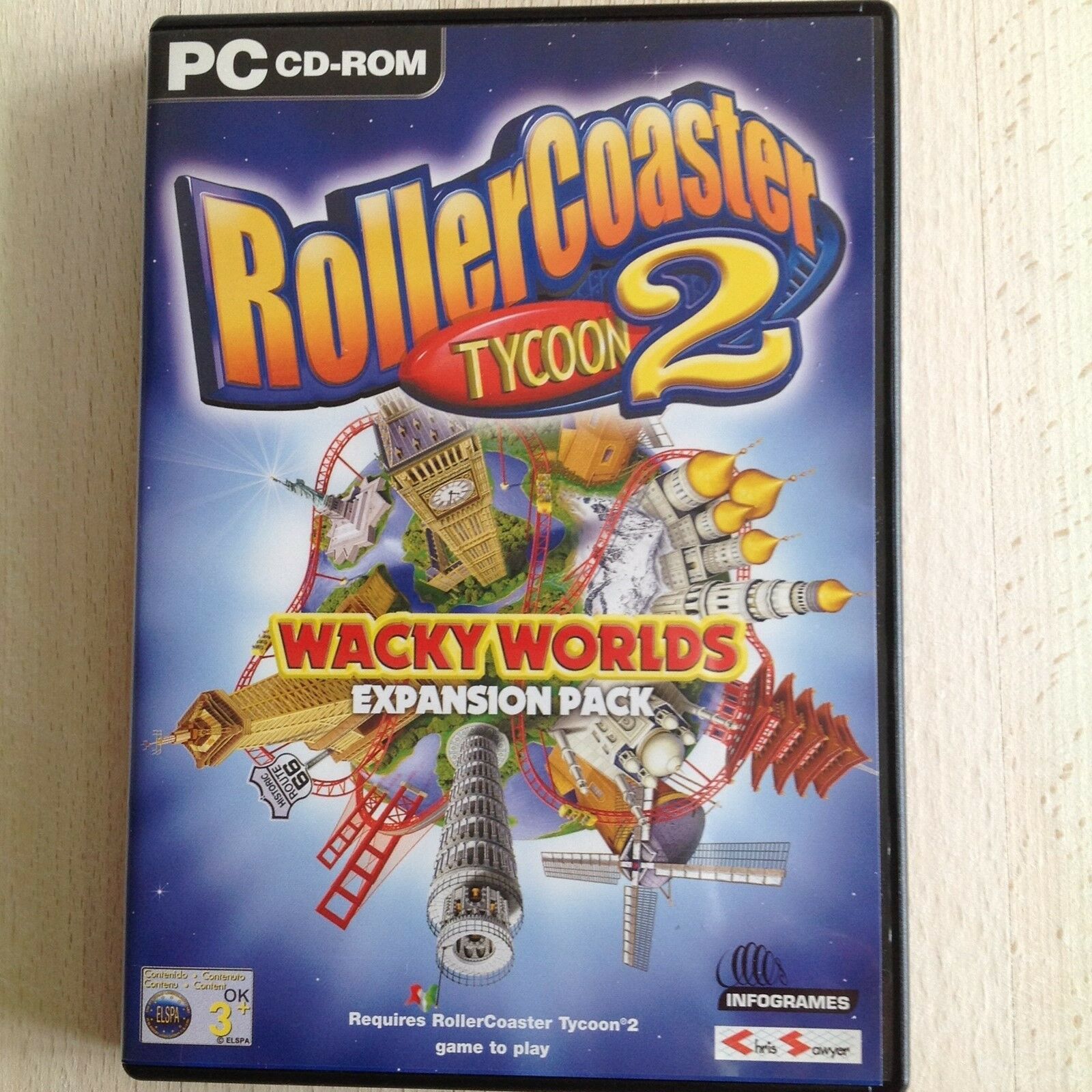 Rollercoaster Tycoon 2: Wacky Worlds Expansion Pack - Pc 