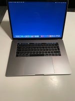 MacBook Pro, 15.4 Space grey, Intel i9 2.90 GHz GHz