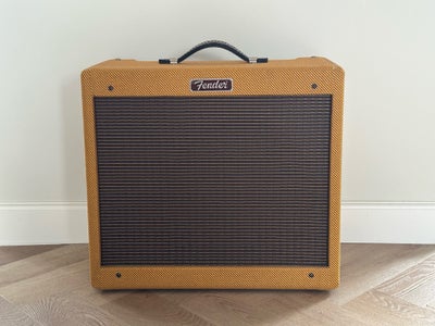 Guitarcombo, Fender Blues Junior Lacquered Tweet, 15 W, Sælger denne super flotte, utroligt velspill