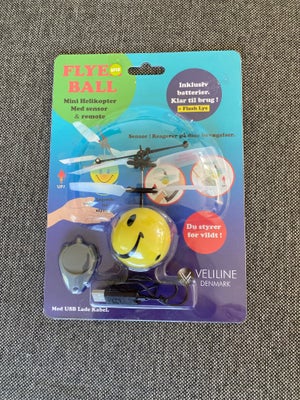 Helikopter, Flye ball, Veliline, Flyvende bold/helikopter med sensor og remote