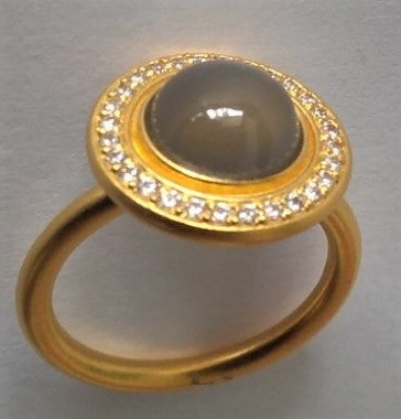 Fingerring, sølv, Julie Sandlau, Julie Sandlau Moon Goddess ring fra Luna kollektionen.
Ringen er i 