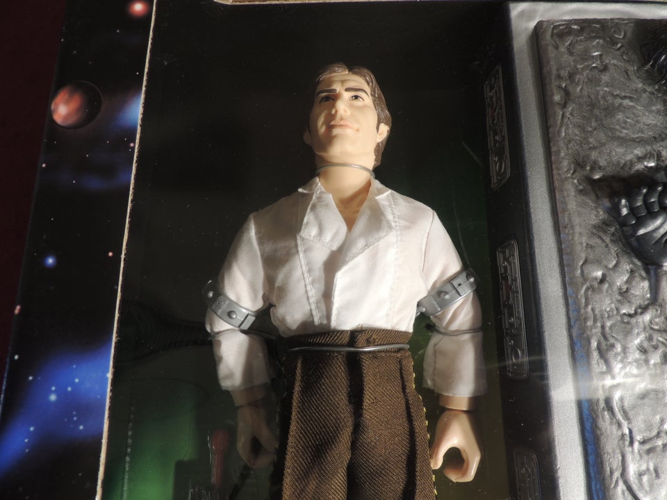 STAR WARS: 12" HAN SOLO MED CARBONITE BLOCK (1998)