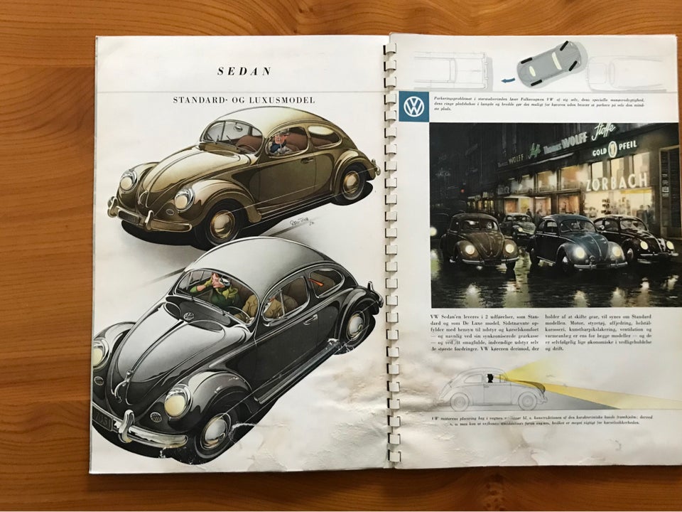 VW salgsbrochure 1953, VW