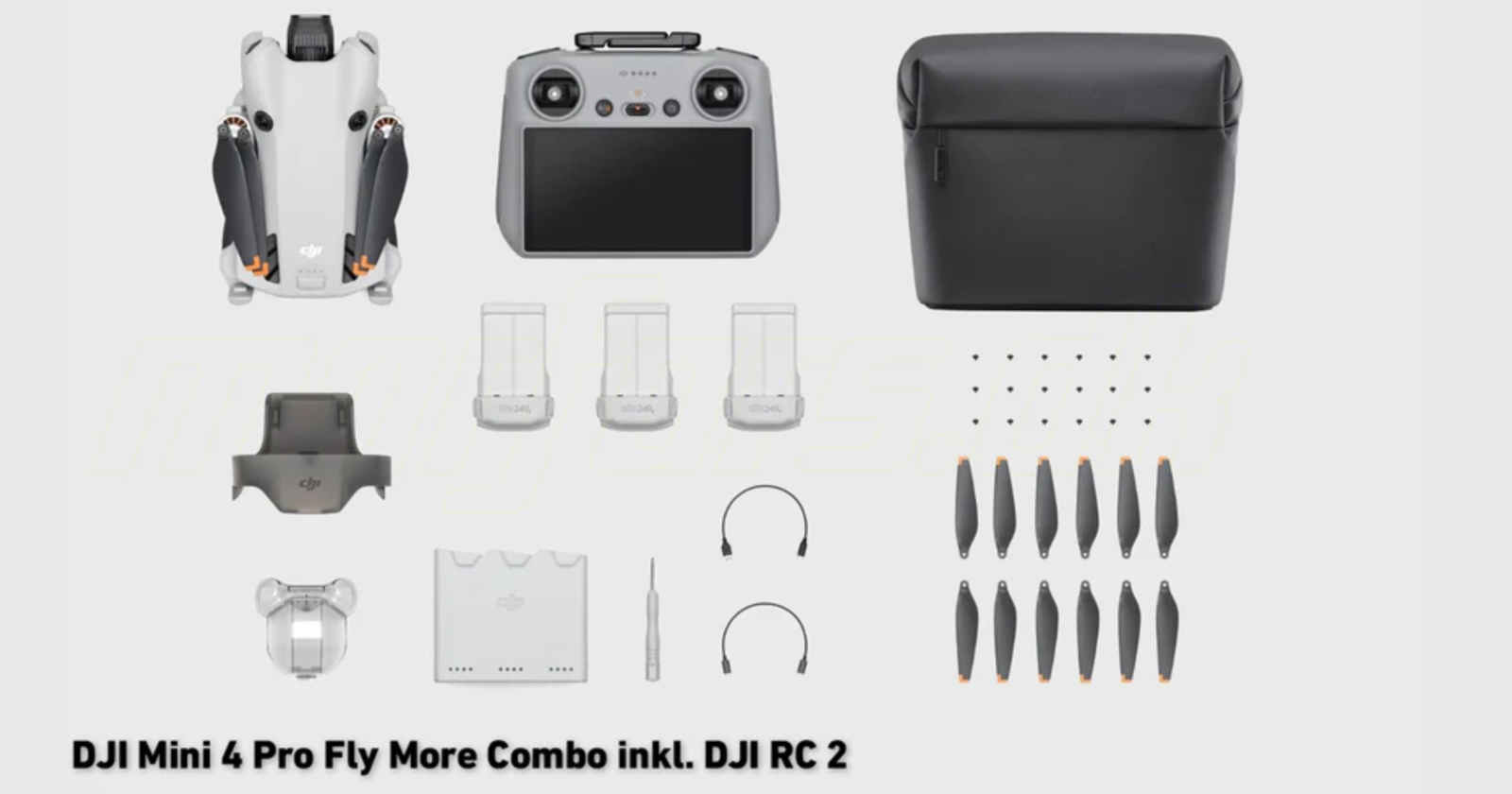 DJI 4 Mini Pro Fly More Combo 2RC, DJI, 4 Mini Pro