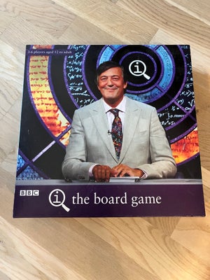 IQ The Board Game, Quiz, brætspil, Brætspil på engelsk 
Nyt, åbnet med aldrig spillet 