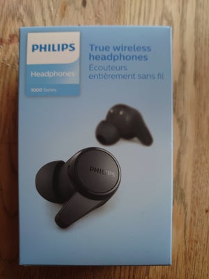 trådløse hovedtelefoner, Philips, True wireless headphones 1000 series, Perfekt, Helt nye høretelefo