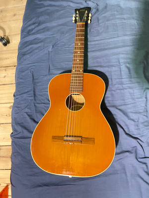 Western, Levin Model 27, gammel charmerende svenskbygget guitar