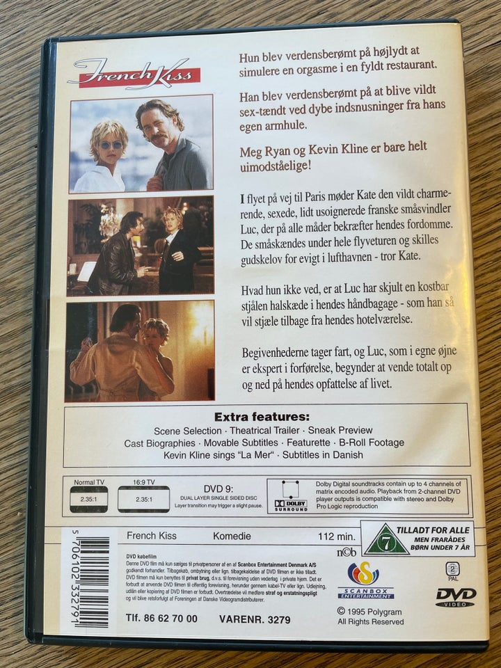 French Kiss, DVD, komedie
