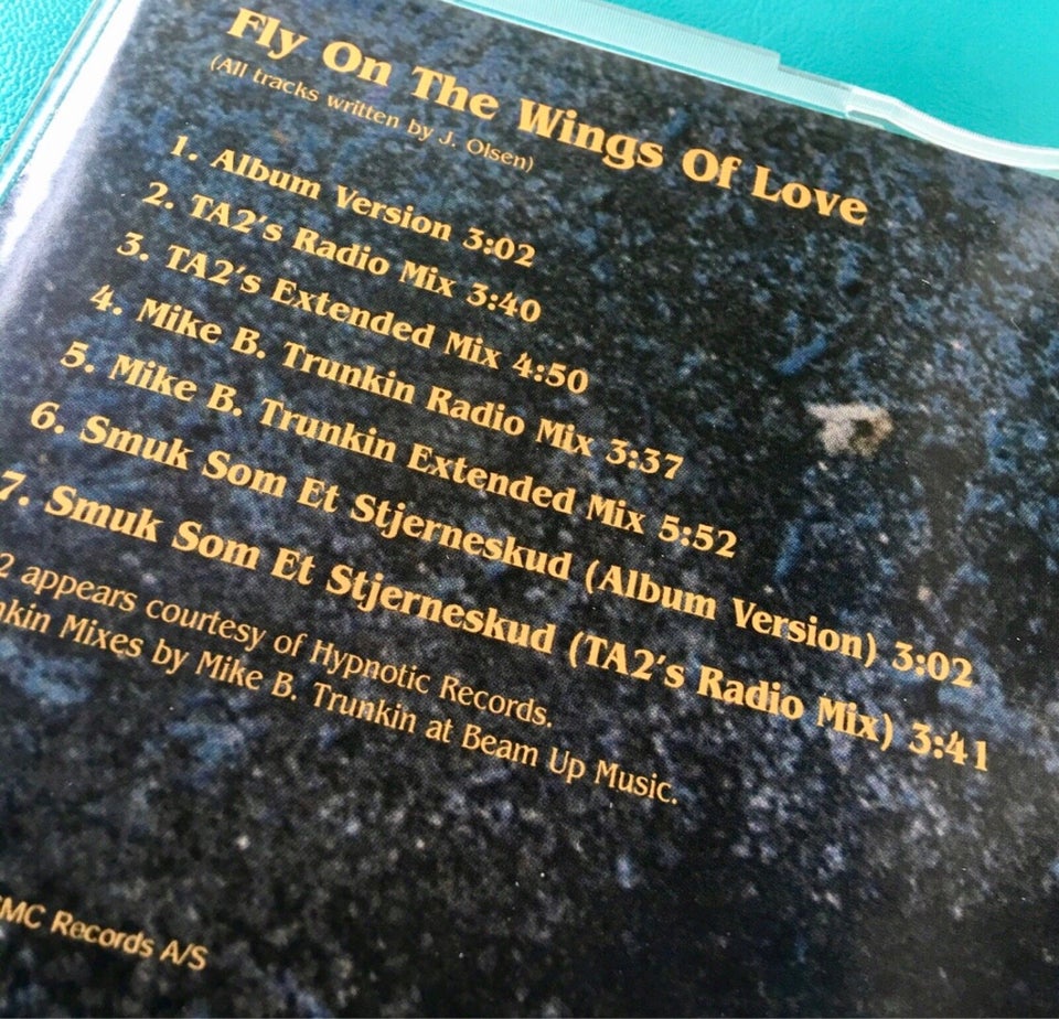 Brdr. Olsen (CD MAXI): Fly on The wings of love, pop