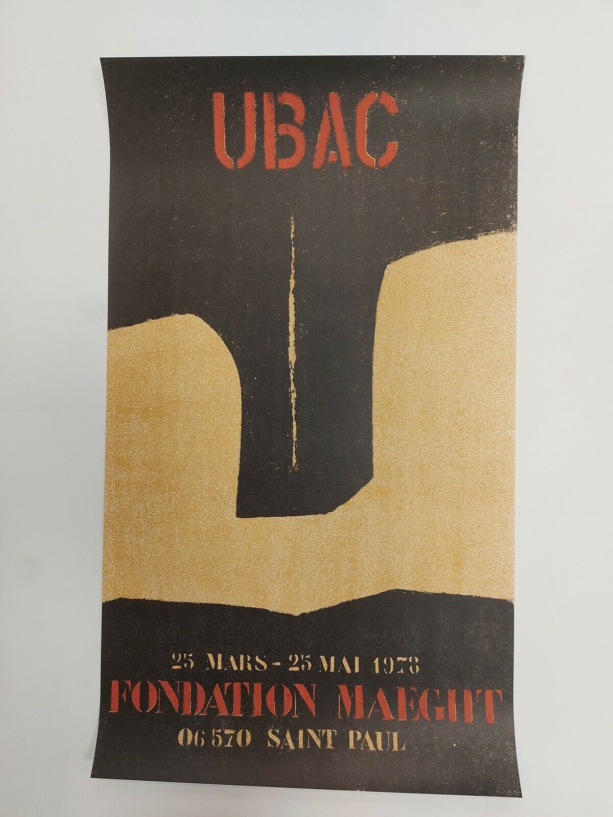 Galerie Maeght plakat, Ubac, b: 39.5 h: 68.5 – dba.dk – Køb og Salg af Nyt og
