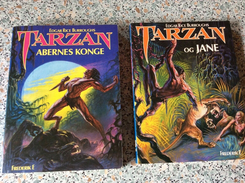 Tarzan og Tarzan og jane, Edgar Rice Burroughs, anden bog