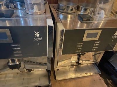 Kaffemaskine , Wmf bistro 8400, Her sælges 5 stk. kraftfulde maskiner 
Nogle virker og andre sælges 