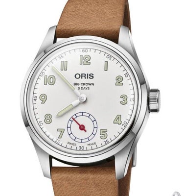 Herreur, Oris, HELT NYT, en uge fra købsdato, Oris Big Crown, Wings of Hope nummereret, fremstillet 