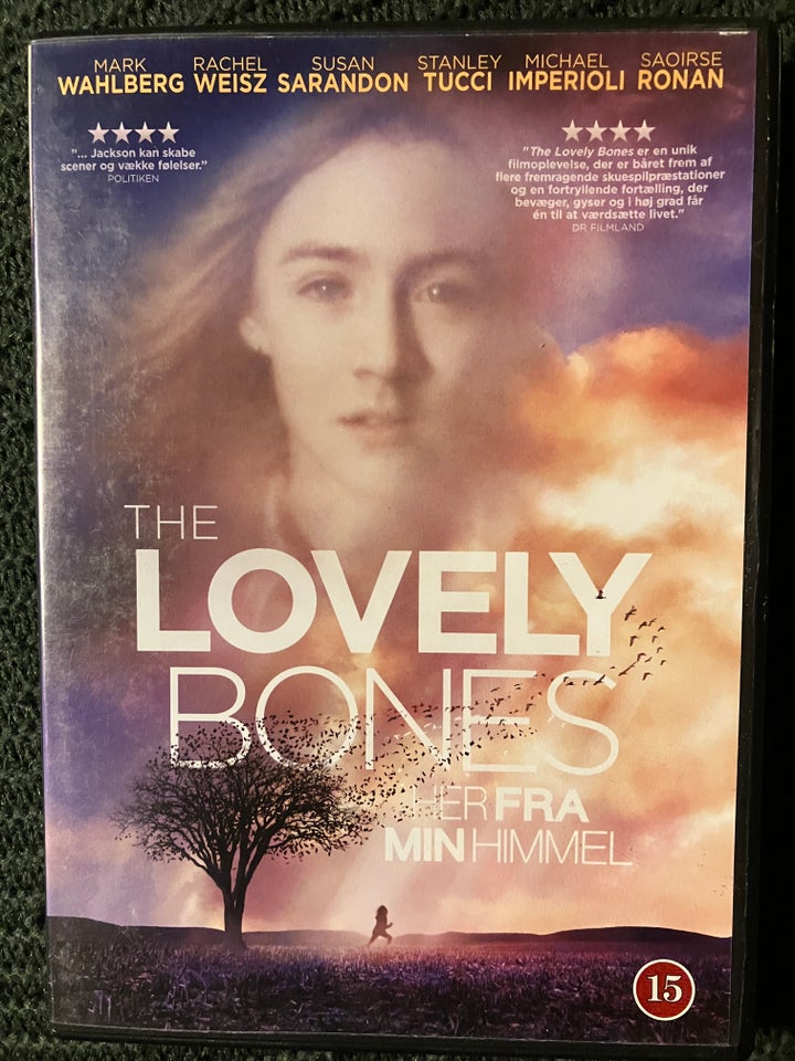 Lovely Bones, instruktør Peter Jackson, DVD