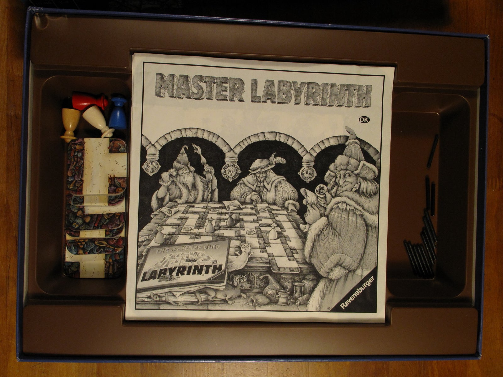 Master Labyrinth (Årets familiespil fra 1991), brætspil