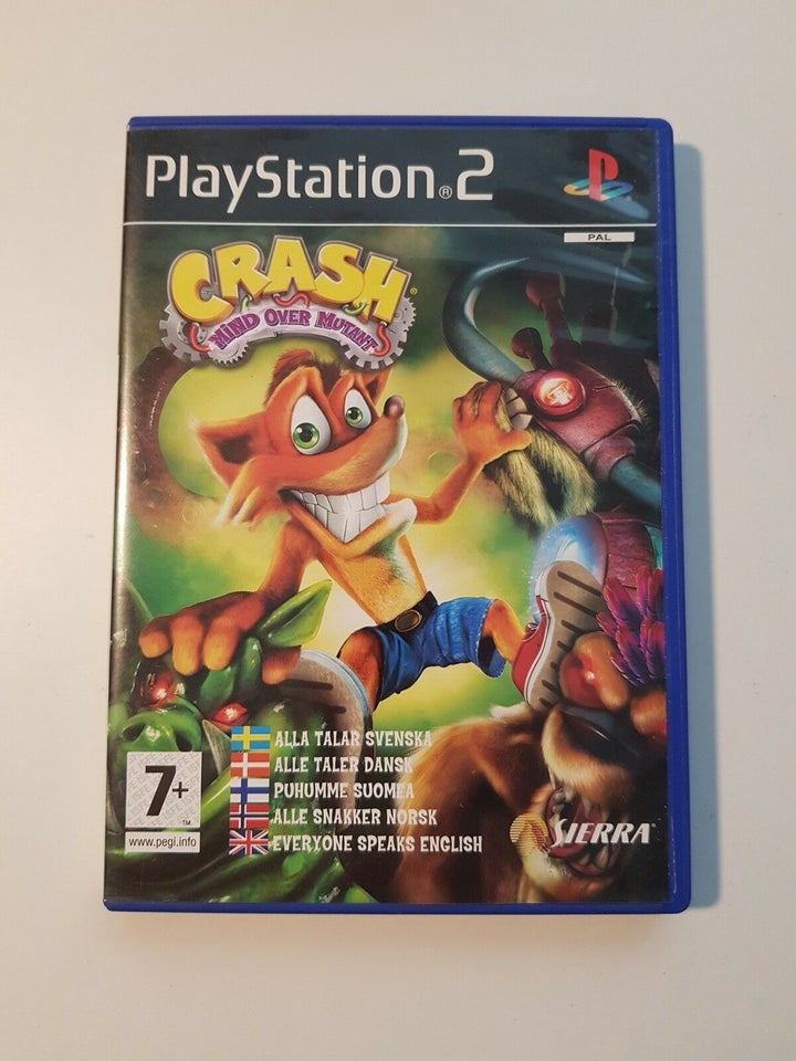 Crash Bandicoot, mind over mutant, PS2