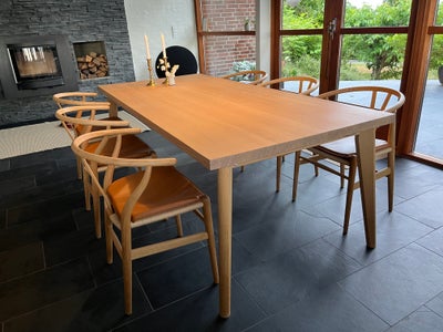 Spisebord, Eg, Møller Refurbished Oak, b: 100 l: 218, Nyt egetræsbord bygget af genbrugsmaterialer. 