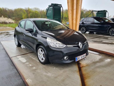Renault Clio IV, 1,5 dCi 90 Expression, Diesel, 2013, km 335000, sortmetal, aircondition, ABS, airba
