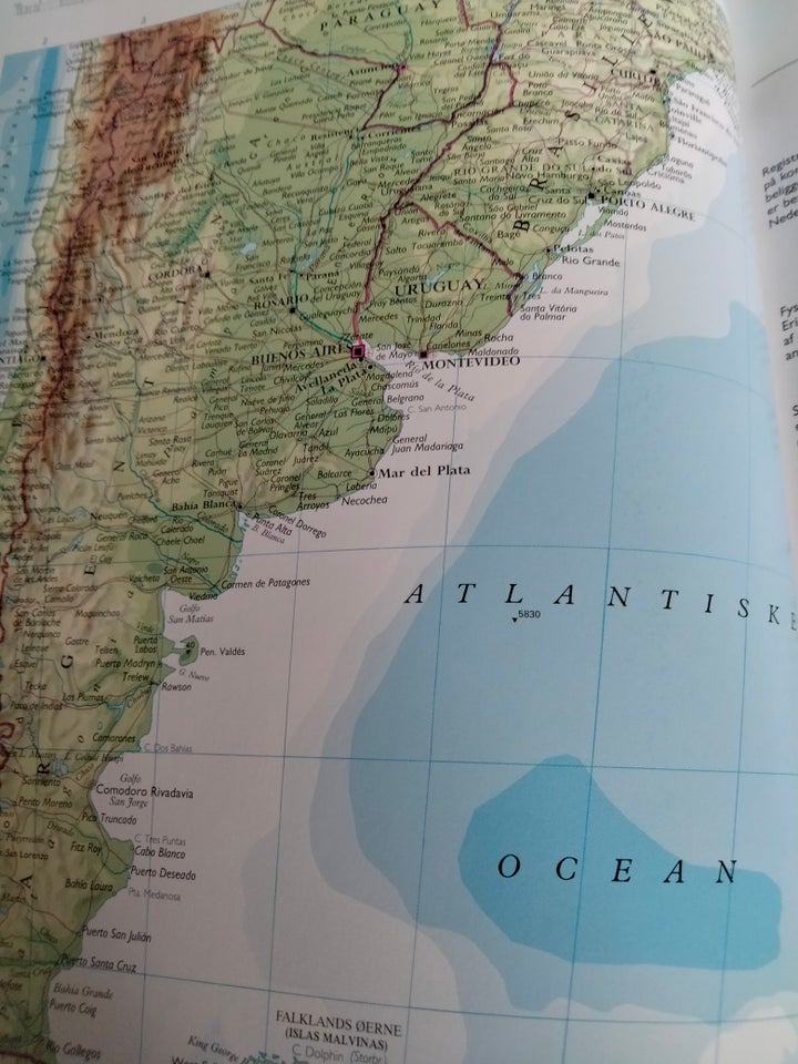 Politikens atlas, Gyldendals bogklubber, emne: geografi