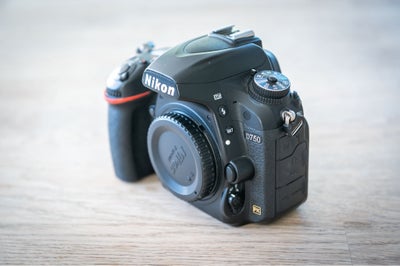 Nikon D750, spejlrefleks, 24 megapixels, God, Nikon fullframe Spejlrefleks. Rigtig fin stand, virker
