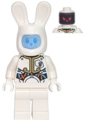 Lego Minifigures, Den sjældne fra Monkie Kid serien: 

mk081 Lunar Rabbit Robot 45kr. 

Se også min 