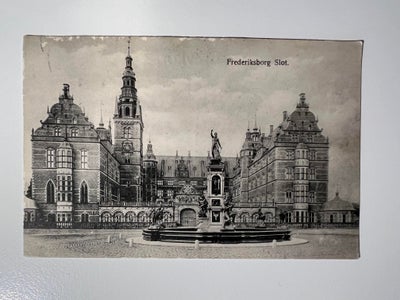 Postkort, Frederiksborg (Nr 64), Frederiksborg Slot
Postbrev med frimærke.

Jeg har mange forskellig