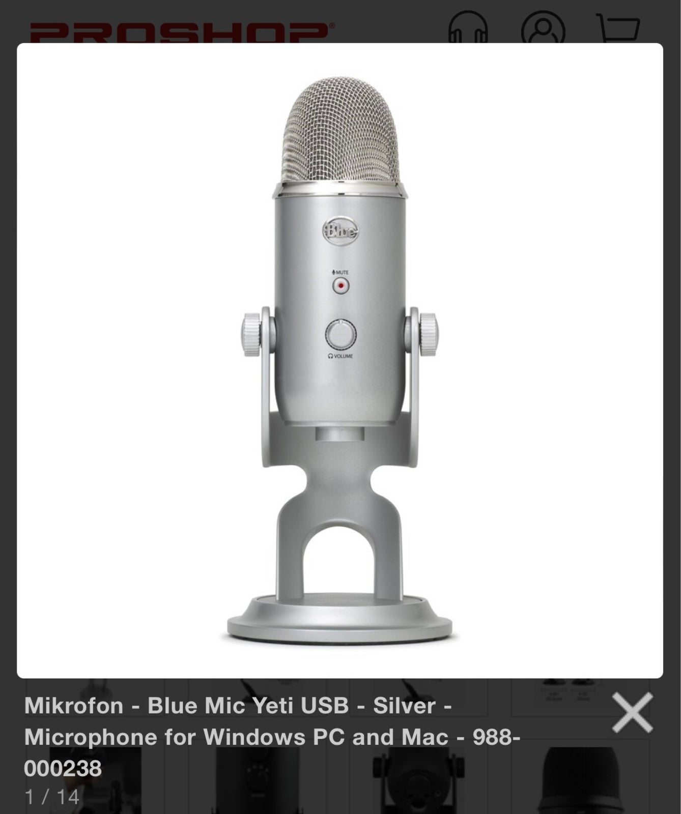 Mikrofon, Blue Yeti