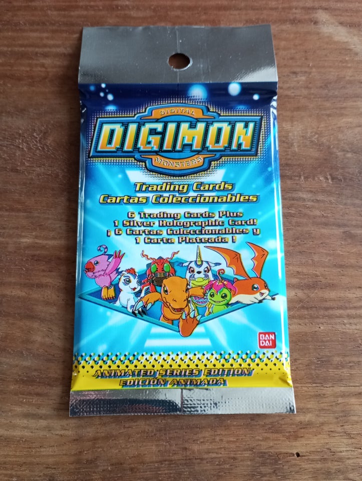 Samlekort, Uåbnet Digimon booster pack animated series