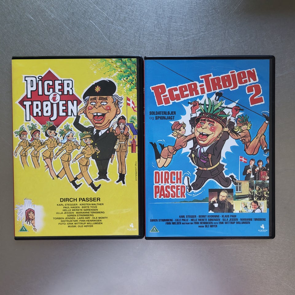 Piger i trøjen 1+2, DVD, familiefilm