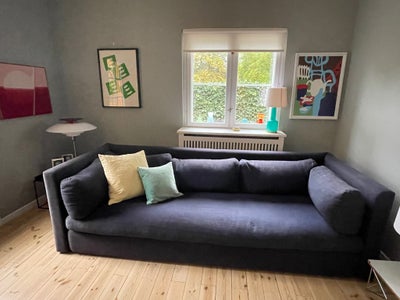 Sofa, uld, 3 pers. , Hay, Hay hackney 3 seater navy/Black 
Lækker sofa fra hay fra 2018 
Kom gerne m