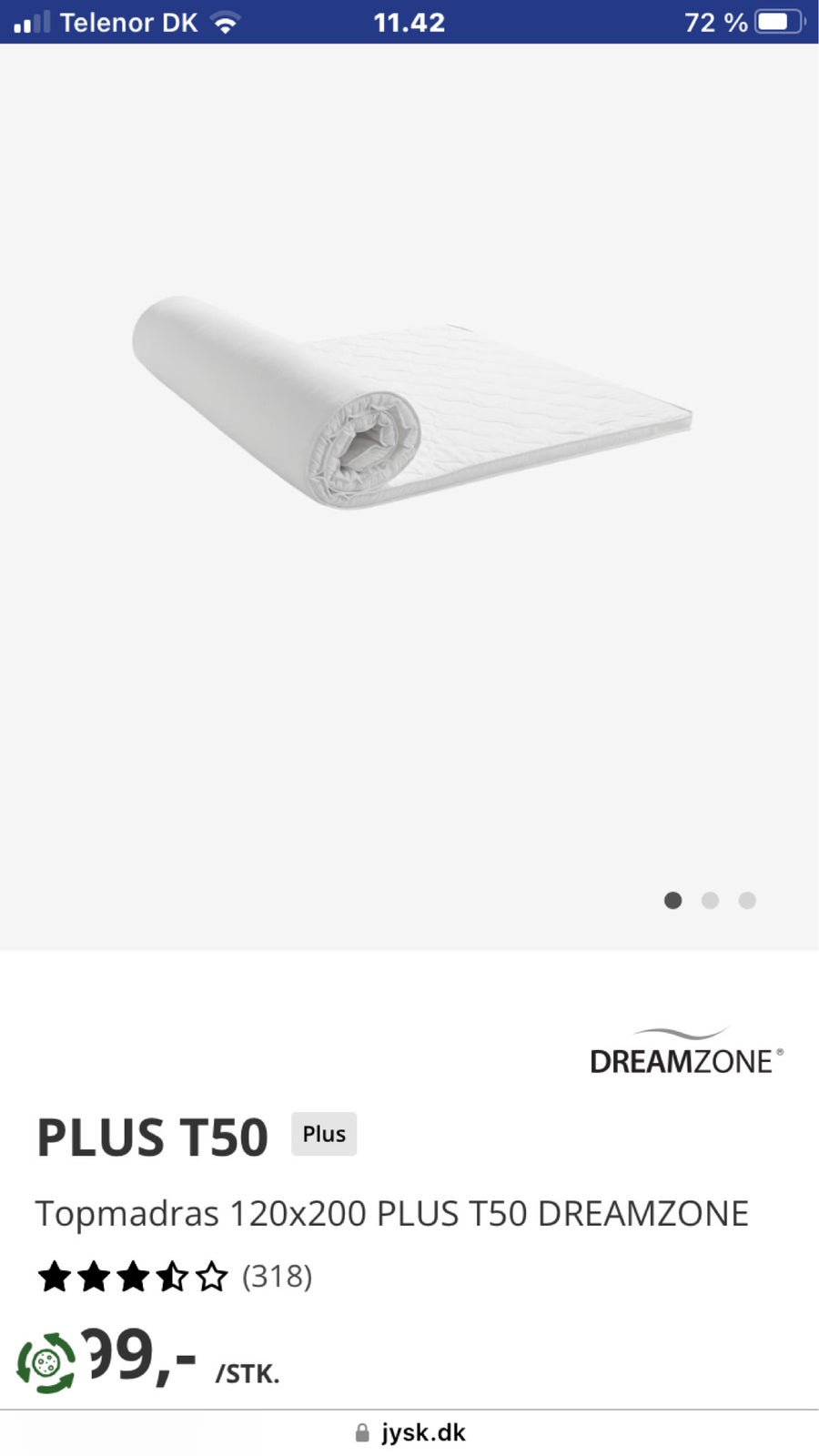 Topmadras, DreamZone Plus T50