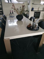 Spisebord, Højglans laminat, b: 90 l: 180