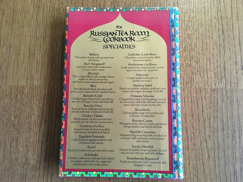 The Russian tea room cookbook, Faith Stewart-Gordon og Nina
