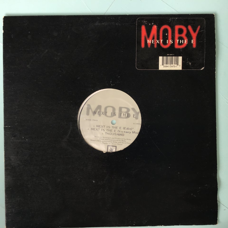 Maxi-single 12", Moby –, Next Is The E
