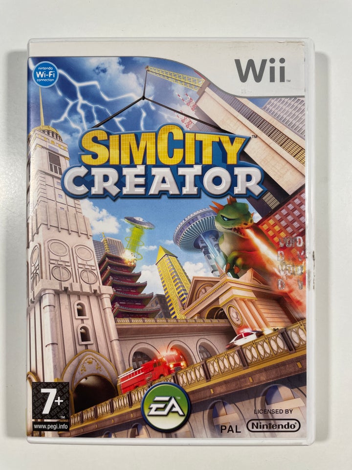 Simcity Creator Nintendo Wii dba K b og Salg af Nyt og Brugt