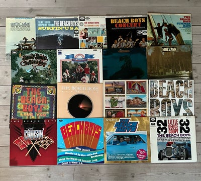 LP, Beach Boys, Alternativ, I alt 17 album 
Surfin’ Safari
Surfin’ USA
Little Deuce Coupe
All Summer