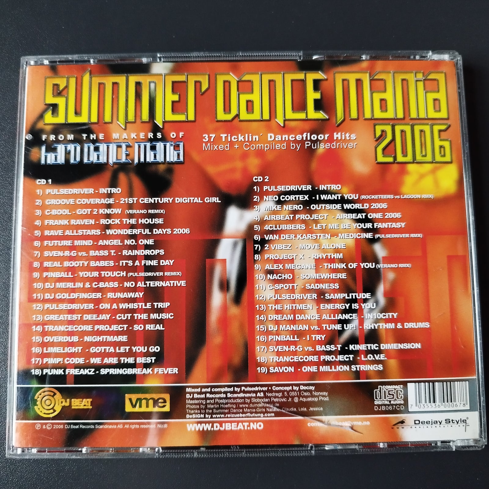 Rave Allstars m.flere: Summerdance Mania 2006,