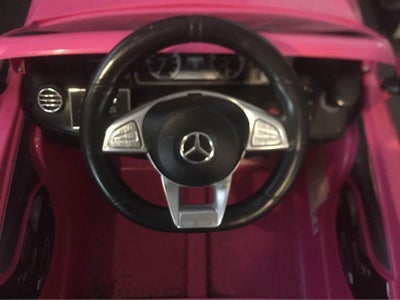 Børne el-bil, Mercedes, Pink Mercedes el bil til børn 
Køre og virker upåklageligt og god måde at ku